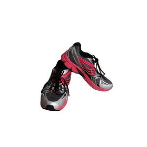 Saucony Grid Cohesion 6 LTT Boys Sz 7M Gray/Black/Silver Running/Walking Shoes